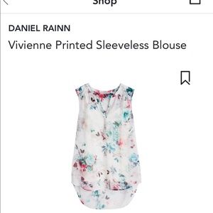 Daniel Rain Stitch Fix, printed sleeveless blouse